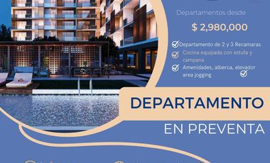 PREVENTA DE DEPARTAMENTO A LA ORILLA DEL MAR