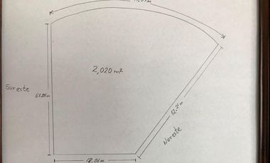 Terreno en Venta en Lomas de Santa María