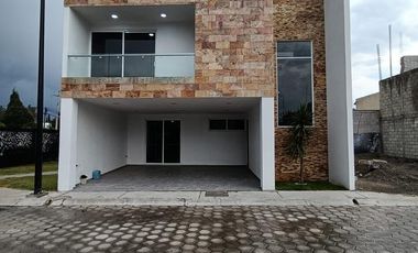Preventa de casa residencial con tres recamaras en Tetla, Tlaxcala.