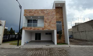 Preventa de casa residencial con tres recamaras en Tetla, Tlaxcala.