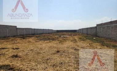 Terreno en Renta San Miguel Totocuitlapilco
