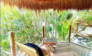 Venta Casa Frente al Mar en Holbox 4 Hab Jacuzzi, Playa, Terreno Comercial