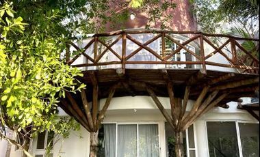 Venta Casa Frente al Mar en Holbox 4 Hab Jacuzzi, Playa, Terreno Comercial