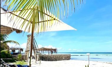 Venta Casa Frente al Mar en Holbox 4 Hab Jacuzzi, Playa, Terreno Comercial