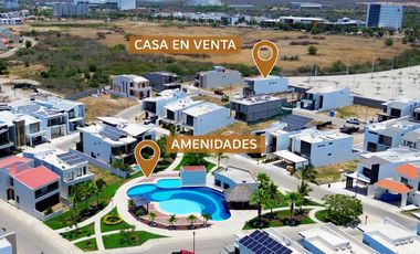 Casa en  Venta en Paraíso Marina Mazatlán