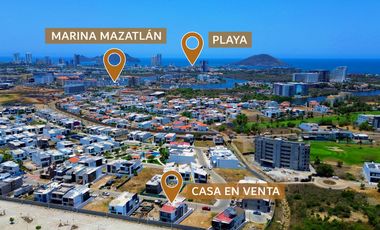 Casa en  Venta en Paraíso Marina Mazatlán