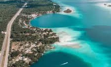 Terreno en  Bacalar, 360 m2 , a 15 minutos de la playa
