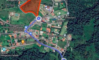 Terreno en  venta con hermosas vistas