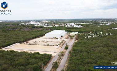 Venta Bodegas industriales en BODEGAS TIXCACAL Yucatan