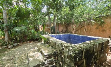 Encantadora Casa Rústica con Piscina y Jardín en Venta | Ek Balam, Yucatán