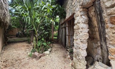 Encantadora Casa Rústica con Piscina y Jardín en Venta | Ek Balam, Yucatán