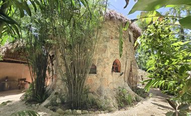 Encantadora Casa Rústica con Piscina y Jardín en Venta | Ek Balam, Yucatán