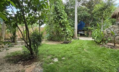 Encantadora Casa Rústica con Piscina y Jardín en Venta | Ek Balam, Yucatán