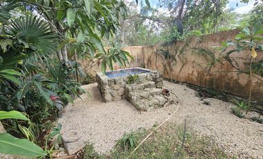 Encantadora Casa Rústica con Piscina y Jardín en Venta | Ek Balam, Yucatán