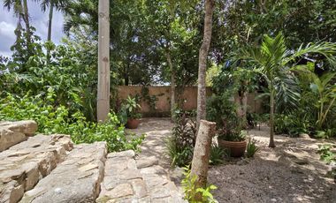 Encantadora Casa Rústica con Piscina y Jardín en Venta | Ek Balam, Yucatán