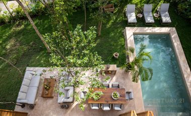 Increible casa en zona residencial prvilegiada de Playa del Carmen  P3452