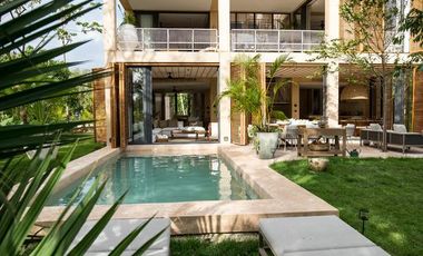 Increible casa en zona residencial prvilegiada de Playa del Carmen  P3452