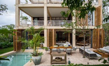 Increible casa en zona residencial prvilegiada de Playa del Carmen  P3452