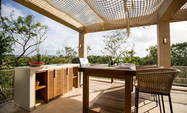Increible casa en zona residencial prvilegiada de Playa del Carmen  P3452