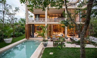 Increible casa en zona residencial prvilegiada de Playa del Carmen  P3452