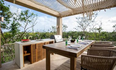 Increible casa en zona residencial prvilegiada de Playa del Carmen  P3452