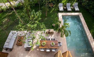 Increible casa en zona residencial prvilegiada de Playa del Carmen  P3452