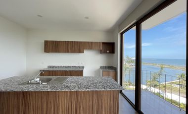 Penthouse en RENTA con roof garden privado con espectacular vista al rio del Estero, 3 recamaras