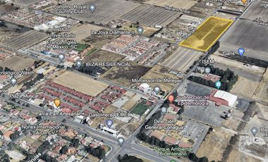 TERRENO EN RENTA  EN AV. ESTADO DE MÉXICO, METEPEC