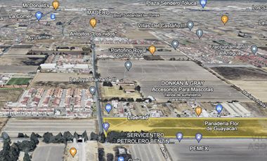 TERRENO EN RENTA  EN AV. ESTADO DE MÉXICO, METEPEC