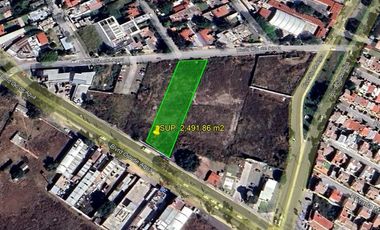 Terreno en  Renta en Ojo de Agua, Tecámac, Edo. Méx. Sup. 2,491.86 m2