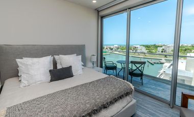 Departamento en Venta y en Renta en Puerto Cancún, Riva.