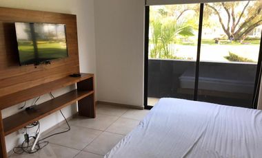Renta Departamento Amueblado en Fracc Paraíso Country Club,  Zapata Morelos
