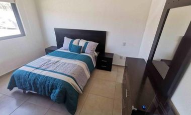 Renta Departamento Amueblado en Fracc Paraíso Country Club,  Zapata Morelos