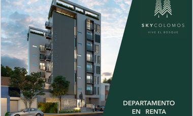 Departamento en renta Sky Colomos