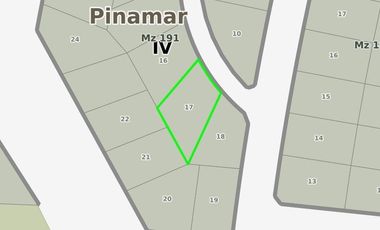 Terreno en venta - 798Mts2 - Pinamar