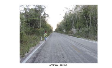 PRECIO DE OPORTUNIDAD!! EN VENTA TERRENO A PIE DE CARRETERA. YAXCABÁ, YUC