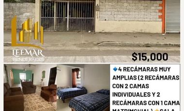 RENTA DE CASA AMUEBLADA DE 4 RECAMARAS Y AMPLIO PATIO EN COL. ALEJANDRO BRIONES, ALTAMIRA