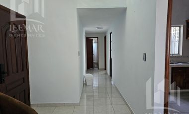 CASA AMUEBLADA EN RENTA DE UN PISO $15,500