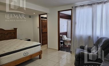 CASA AMUEBLADA EN RENTA DE UN PISO $15,500