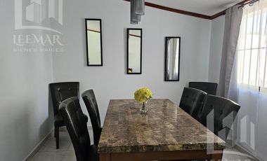CASA AMUEBLADA EN RENTA DE UN PISO $15,500