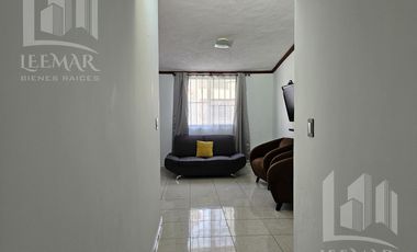 CASA AMUEBLADA EN RENTA DE UN PISO $15,500