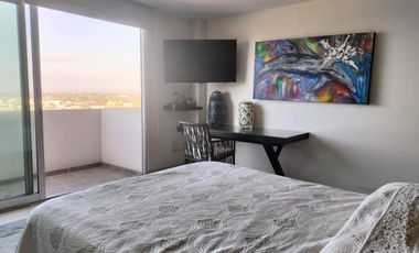 DEPARTAMENTO EN VENTA AMUEBLADO EN LA RIVIERA, VERACRUZANA, CON VISTA A LA LAGUNA, ALVARADO, VERACRUZ