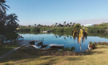 DEPARTAMENTO EN VENTA AMUEBLADO EN LA RIVIERA, VERACRUZANA, CON VISTA A LA LAGUNA, ALVARADO, VERACRUZ