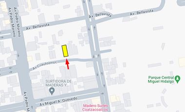 Terreno en  Venta Av. Cuauhtémoc, Col. Centro