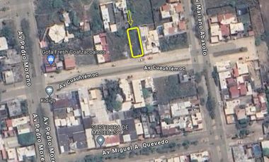 Terreno en  Venta Av. Cuauhtémoc, Col. Centro