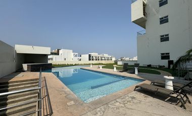 Departamento en  Riviera Veracruzana, vista al mar