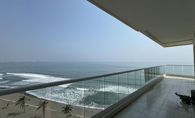 Departamento en  Riviera Veracruzana, vista al mar