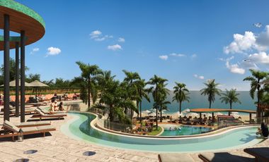 Departamento en venta frente al mar en Chicxulub