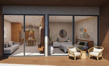 Departamento en venta frente al mar en Chicxulub