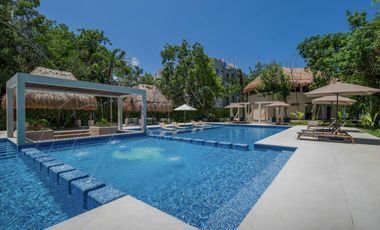 Departamento en venta en Puerto Morelos de 2 habitaciones a 10 minutos de la playa